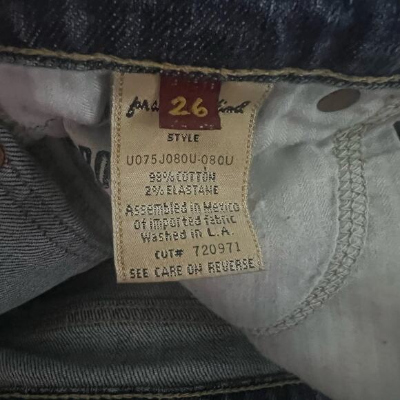 7FAM | Bootcut Jeans | Vintage Y2K Millennial Flared | Women’s Size 26 - Picture 6 of 9